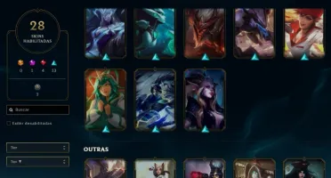 Conta lol platina