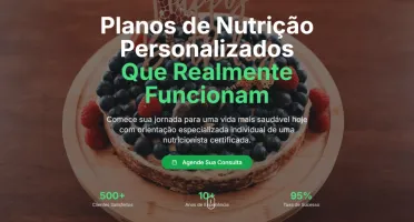 Crio uma Landing Page personalizada para você!