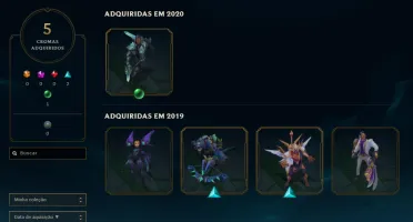 Conta League of Legends S3