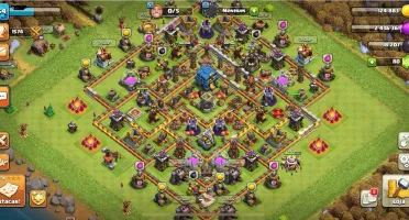 CONTA CV 12 clash of clans