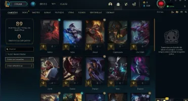 Conta com Dj Sona, Aatrox Lua Sangrenta, e Jax reinos mech