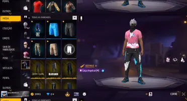 Conta de free fire