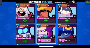 Conta Brawl stars