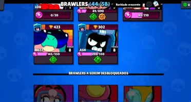 Conta Brawl stars