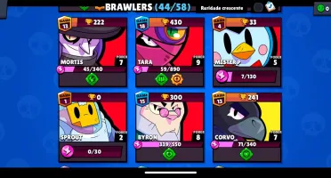 Conta Brawl stars