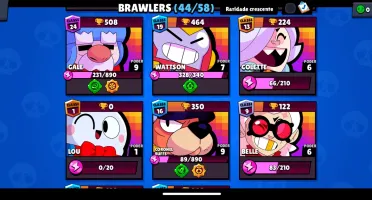 Conta Brawl stars