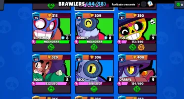 Conta Brawl stars