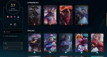 CONTA LEAGUE OF LEGENDS PLAT 1 SOLO/DUO PLAT 1 FLEX