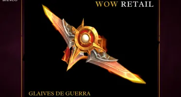 World of Warcraft - Skin de Arma Glaive de Guerra (Transmog)