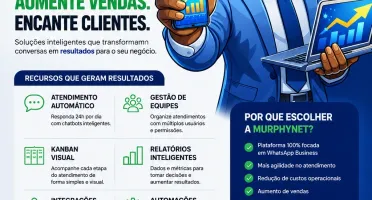 MurphyHub | Multiatendimento para Whats, Facebook e Insta