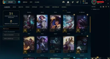 Conta Diamante 3 - MMR Alto com Skins e Espólios