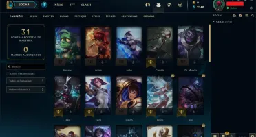 Conta Diamante 3 - MMR Alto com Skins e Espólios