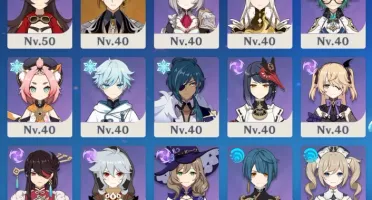 Conta Genshi AR 34 LVL 40+