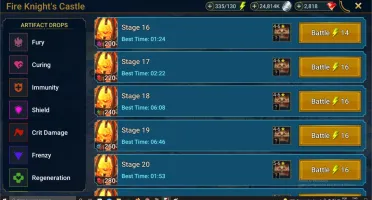 Conta Raid Shadow Legends - Entrando no Late game