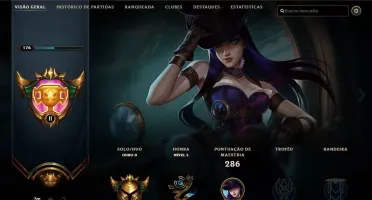 Conta LoL Gold 2 LVL 176 COM 49 SKINS (TODAS NA DESCRIÇÃO).