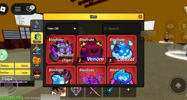 Vendo conta De Roblox E blox fruits