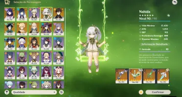 GENSHIN IMPACT - AR54 23 T5 Nahida C4 + Bis, shogun C4+14T5