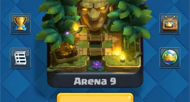 Conta de Clash Royale lvl9 com 6 lendarias