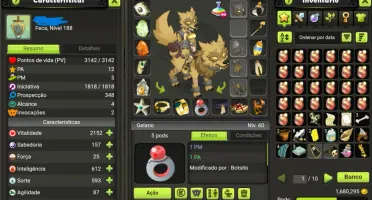 CONTA DOFUS TOUCH TALOK FECA 188