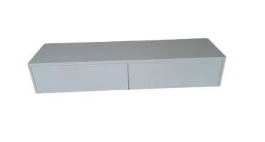 Bancada Suspensa Off White com 2 Gavetas 120x33x20cm