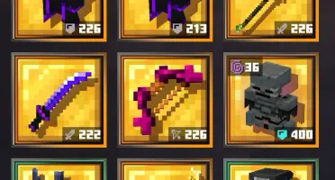 Itens Modificados – Minecraft Dungeons
