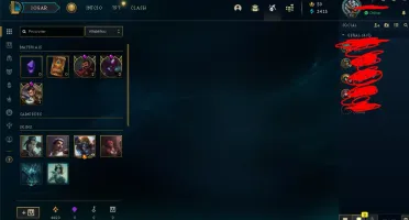 CONTA LOL DIAMANTE 1 EX GRÃO MESTRE