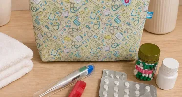 Necessaire Artesanal - Azulejos ou Capivaras