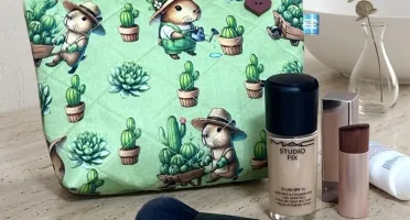 Necessaire Artesanal - Azulejos ou Capivaras