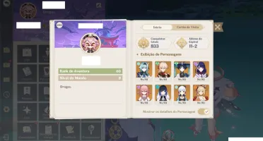 Conta com varios 5* e o 50/50 Garantido!