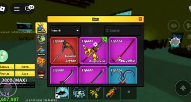 Conta de blox fruits