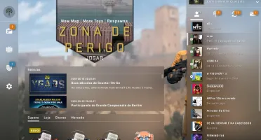 CONTA STEAM LVL 22- CSGO PRIME XERIFE COM 20 REAIS