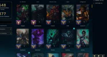Conta Lol 2016 Dono Único | Esmeralda | 145 Skins | Lvl 329