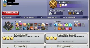 Clash of clans cv9 full defesas barato