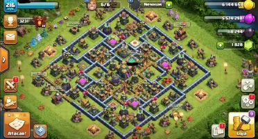 ⭐ Conta Clash of Clans CV14 Full TOP ⭐