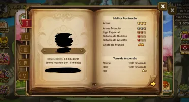 Summoners War - Conta com Lidya