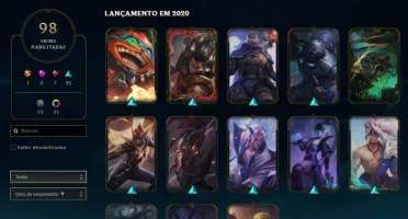 CONTA LEAGUE OF LEGENDS 11 GEMAS