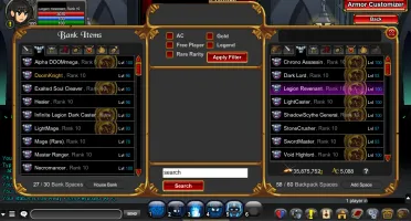 conta top aqw com 11 anos