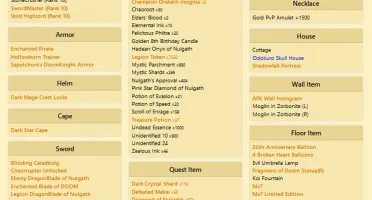 conta top aqw com 11 anos