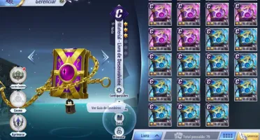 SAINT SEIYA AWAKENING - COM GEMAS AVANÇADAS E LIVROS