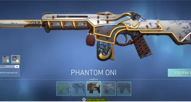 VALORANT - 5 FACAS - 2 MIL EM SKINS