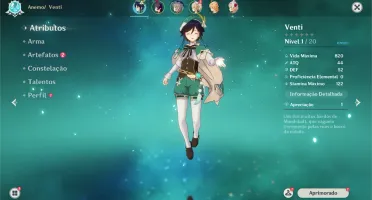 GENSHIN IMPACT / VENTI / NA / AR7