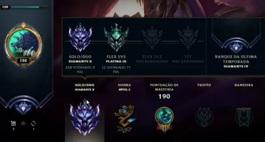 Conta Diamante 2(Excelente mmr)