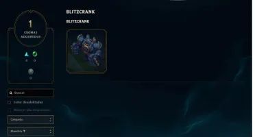 Conta LOL Prata III, 30 Skins