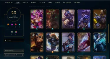CONTA PLATINA 1 (EZ PULSEFIRE - AKALI KDA - EX DESAFIANTE)