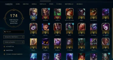 CONTA PLATINA 1 (EZ PULSEFIRE - AKALI KDA - EX DESAFIANTE)