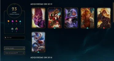 CONTA PLATINA 1 (EZ PULSEFIRE - AKALI KDA - EX DESAFIANTE)
