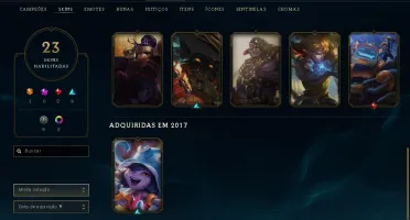CONTA PLATINA 1 (EZ PULSEFIRE - AKALI KDA - EX DESAFIANTE)