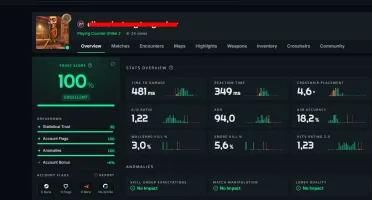 Conta extremamente rara 6 anos impecavel 6.495 horas de jogo
