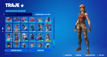 Conta Fortnite Com Renegade