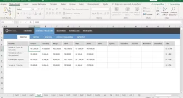 Planilha De Indicadores Financeiros